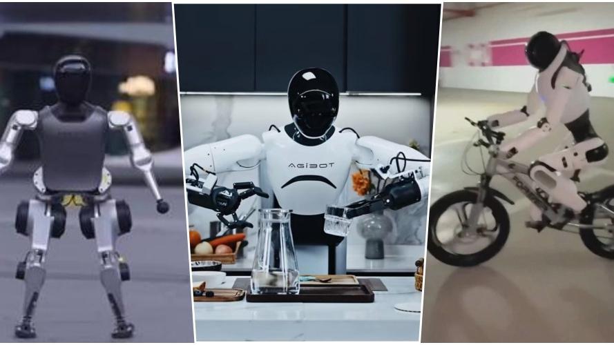 人形機械人進化到踩單車、縫紉仲識返工　後空翻技能已經係最out？　
