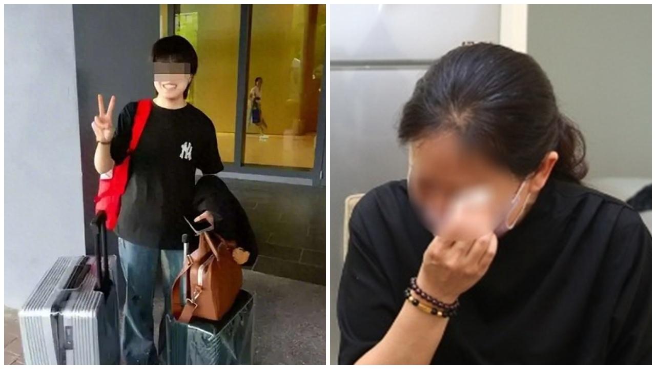 珍惜生命。內地廿歲女留學大馬才9天，遇詐騙怕連累家人由39樓躍下。(微博)