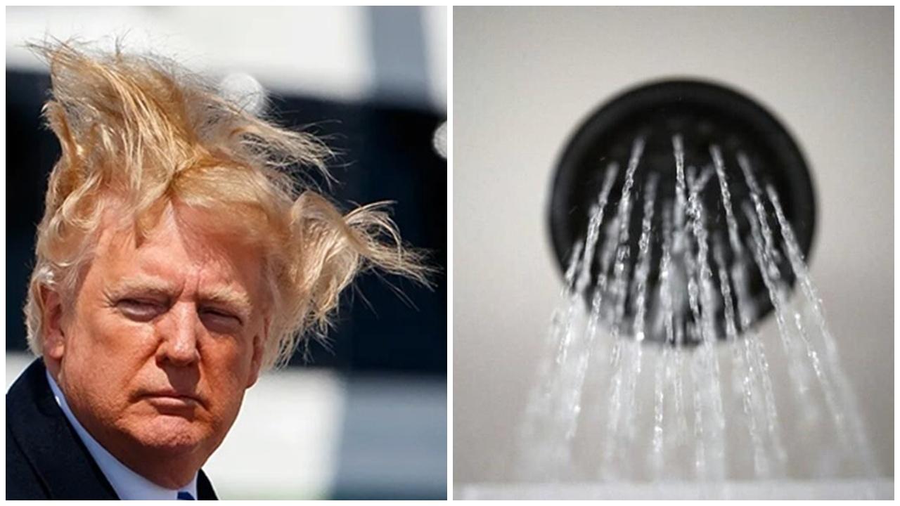 特朗普講明要護秀髮，取消花灑水壓限制「令美國淋浴再次偉大」。