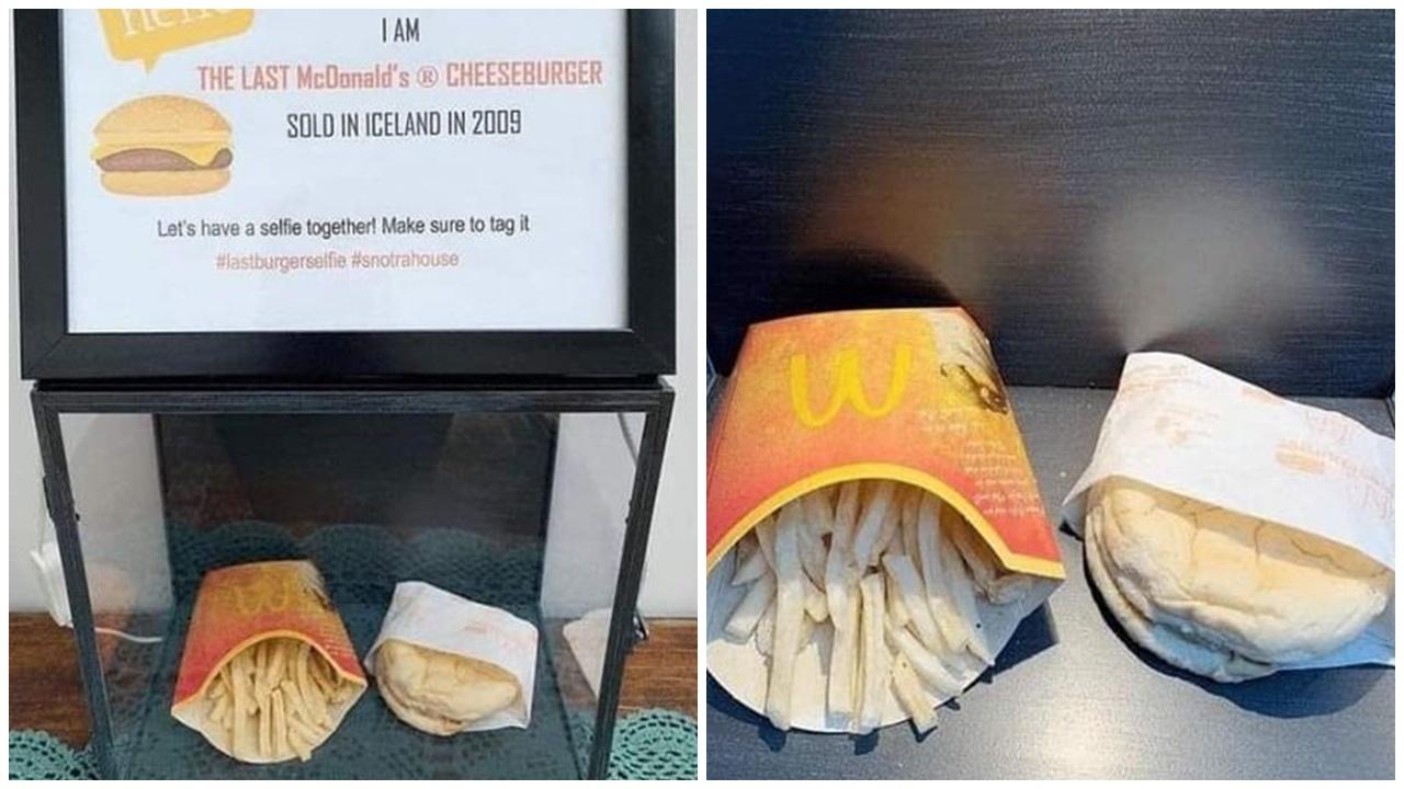 冰島最後一份麥當勞，擺放逾16年近況曝光。(X)