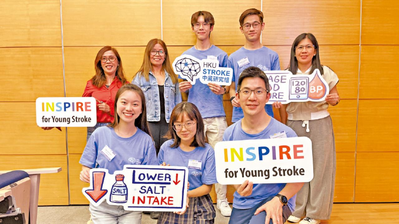 年增2300名年輕中風患者個案 一成屬外傭