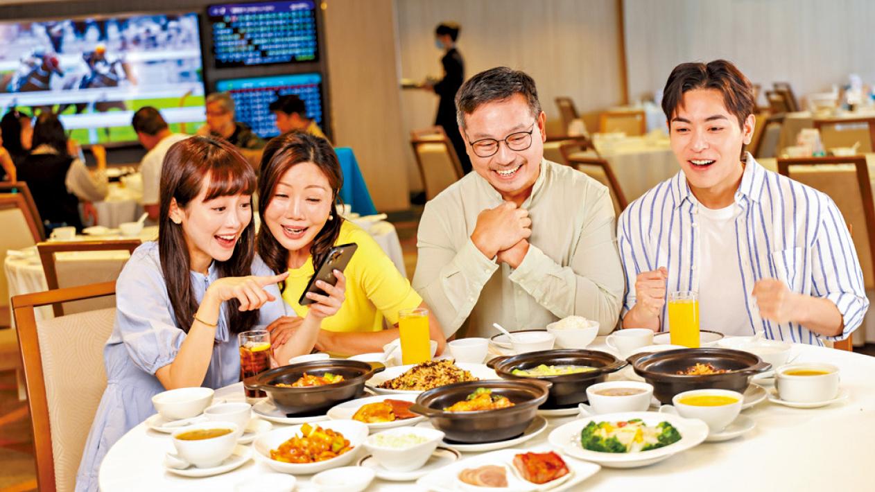 沙田馬場百勝廳推出母親節三重賞 限時6折套餐及送珍饈一品