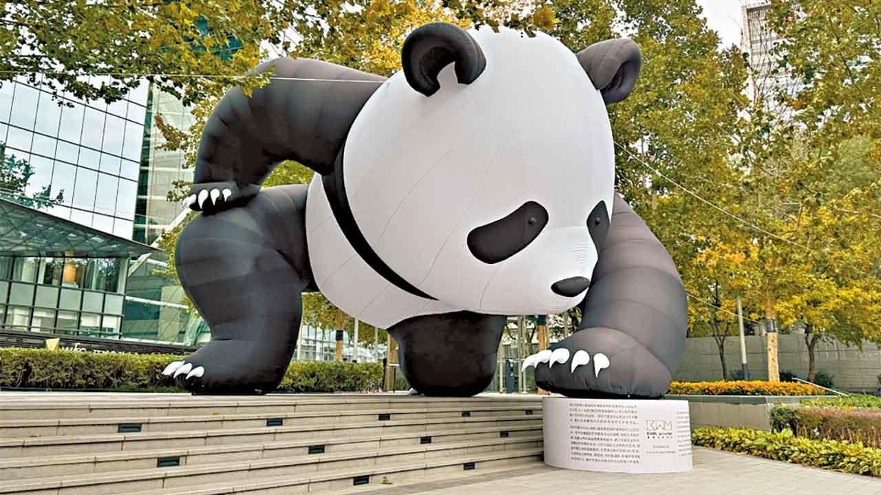 MOSTown變身熊貓藝術天地 參加兩大非遺文化工作坊