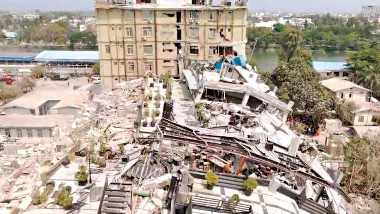 緬甸地震，美國加稅和俄烏戰情