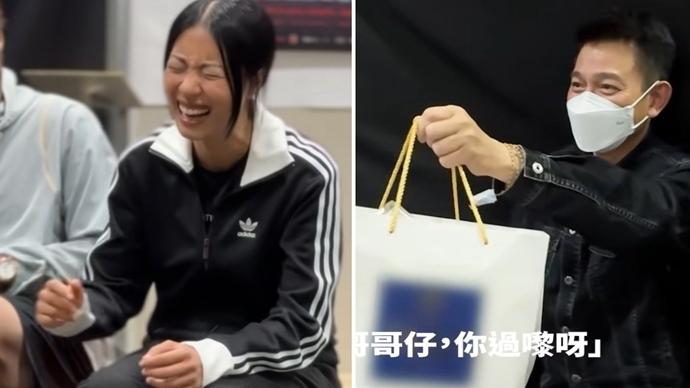 芯駖演技爆發狂笑喪哭 華仔探班變外賣仔