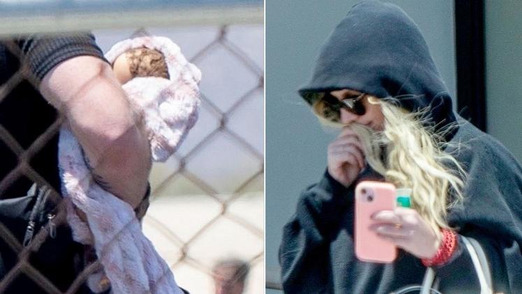 Britney Spears帶恐怖娃娃飛墨西哥度假