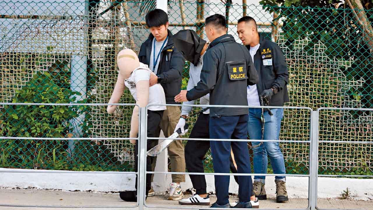 案發後潛逃泰國落網 刀手押回港重組案情