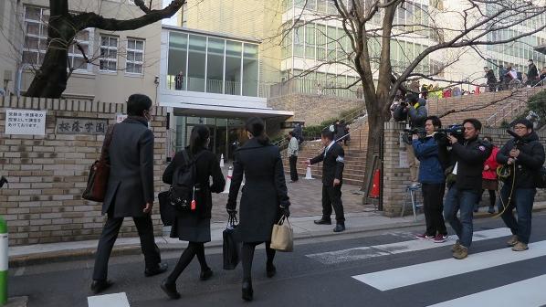 東京三大女子高中之一的櫻蔭學園。(網上圖片)