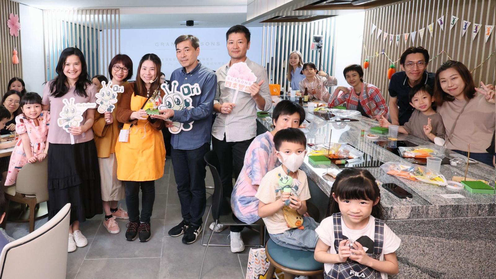 GRAND SEASONS展覽廳舉辦復活節限定親子活動 吸引逾300家庭客參與｜將軍澳新盤