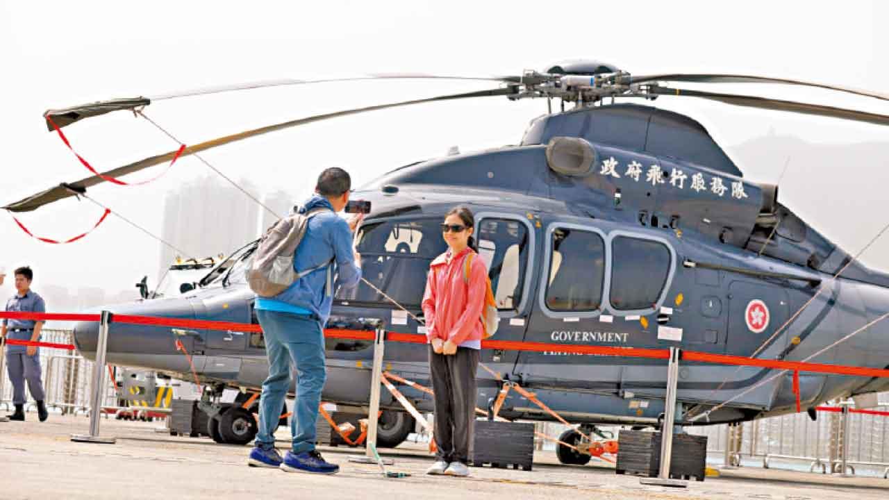 全民國家安全教育日 多個紀律部隊辦開放日