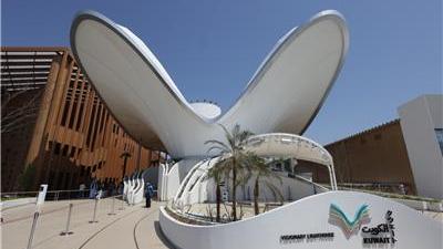 大阪世博的科威特館。(資料圖片)