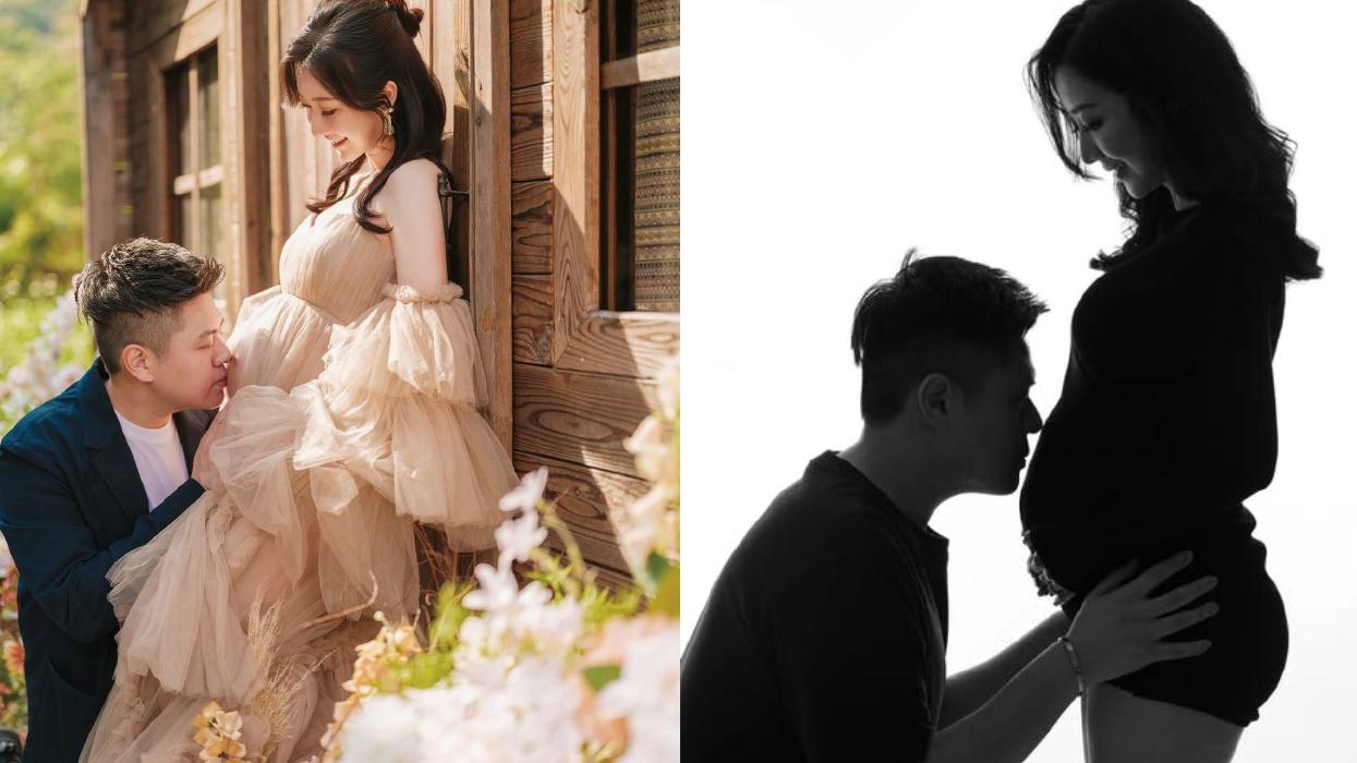何依婷臨盆在即 晒老公鍚孕肚甜照