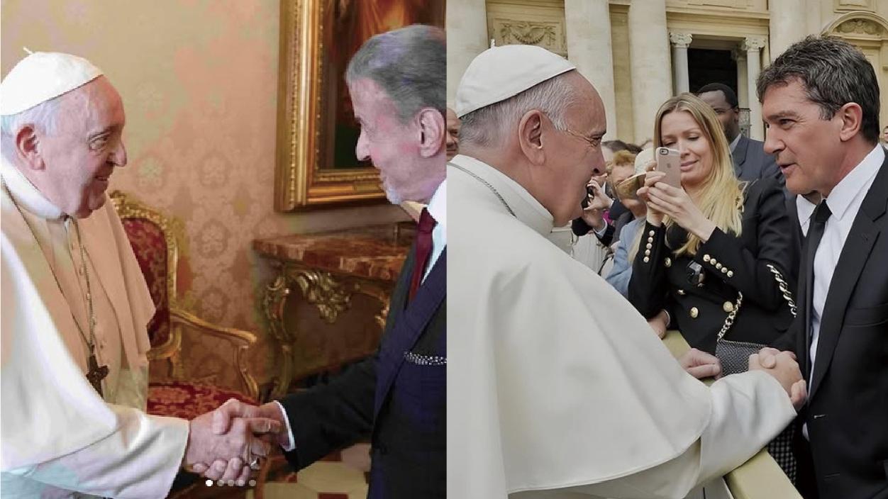 教宗方濟各逝世｜荷李活掀悼念潮 史泰龍 羅素高爾 安東尼奧班達拉斯發文致敬