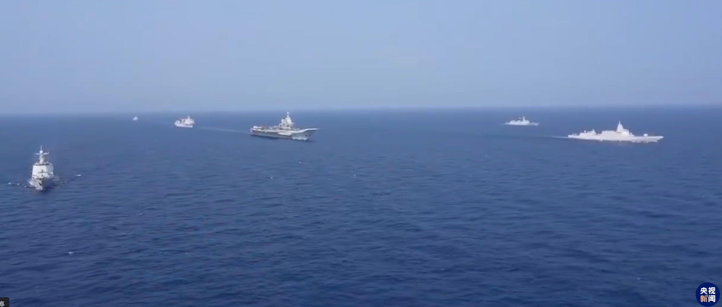 新華社報道，解放軍東部戰區組織陸軍、海軍、空軍、火箭軍等兵力，今日開始進行演訓，於台島周邊組織艦機多向抵近台島