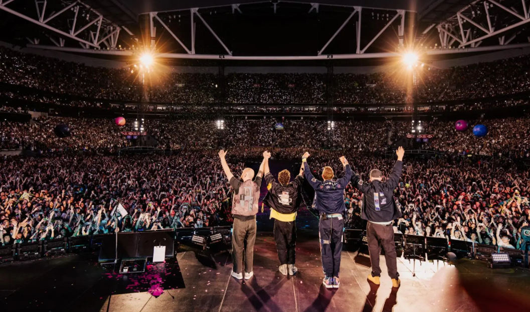 英國著名樂隊Coldplay於啟德體育園舉辦4場演唱會