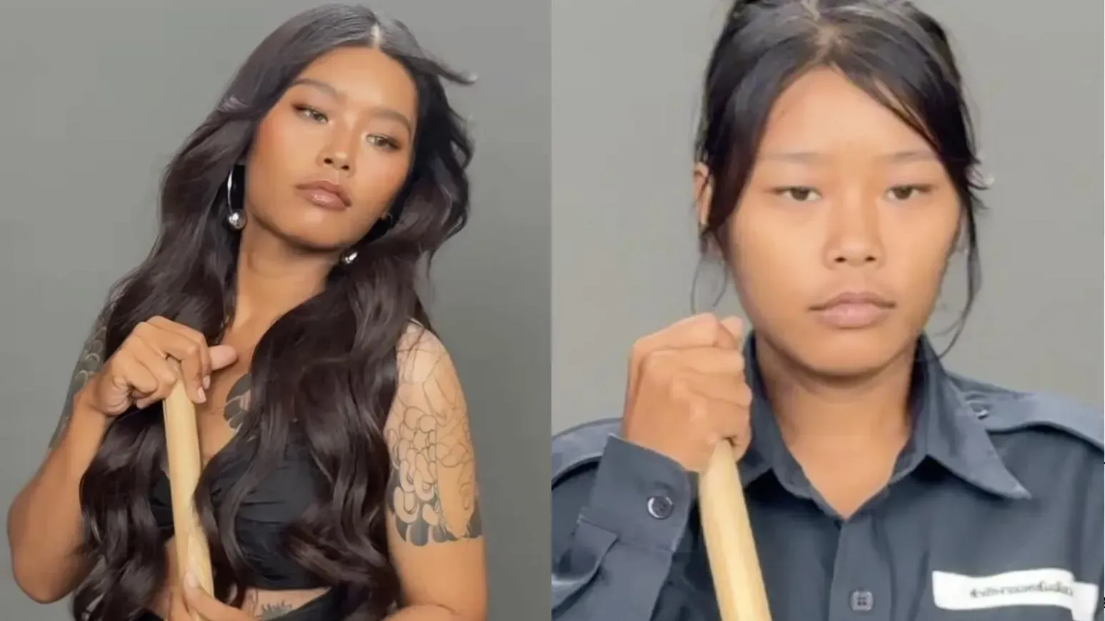 泰國清潔工Meen轉行模特兒 宣傳化妝品踏入時尚圈（有片）　