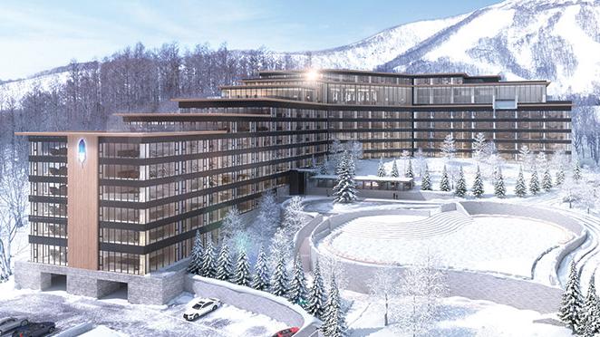 由香港財團開發的北海道高級酒店被申請破產。(網頁圖片)