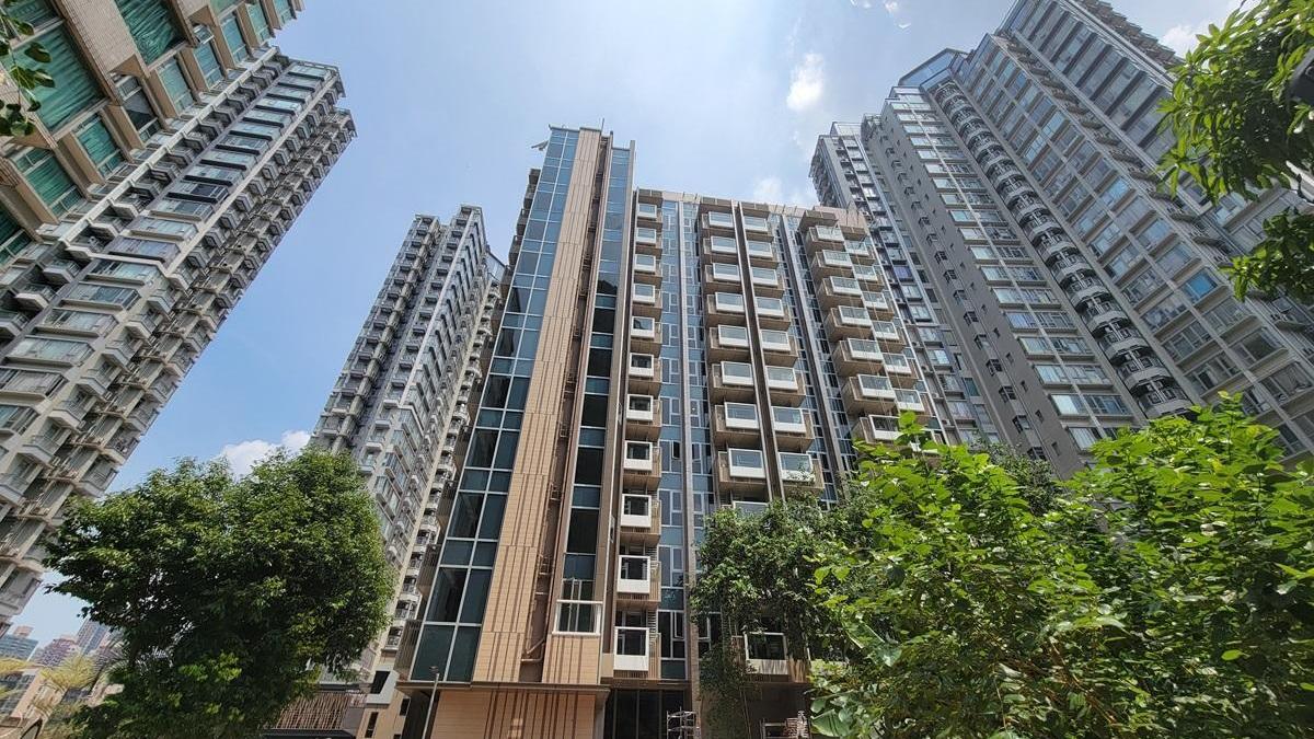 元朗區3日假期錄14宗二手成交，其中入伙新盤尚柏錄一房戶短炒獲利個案。