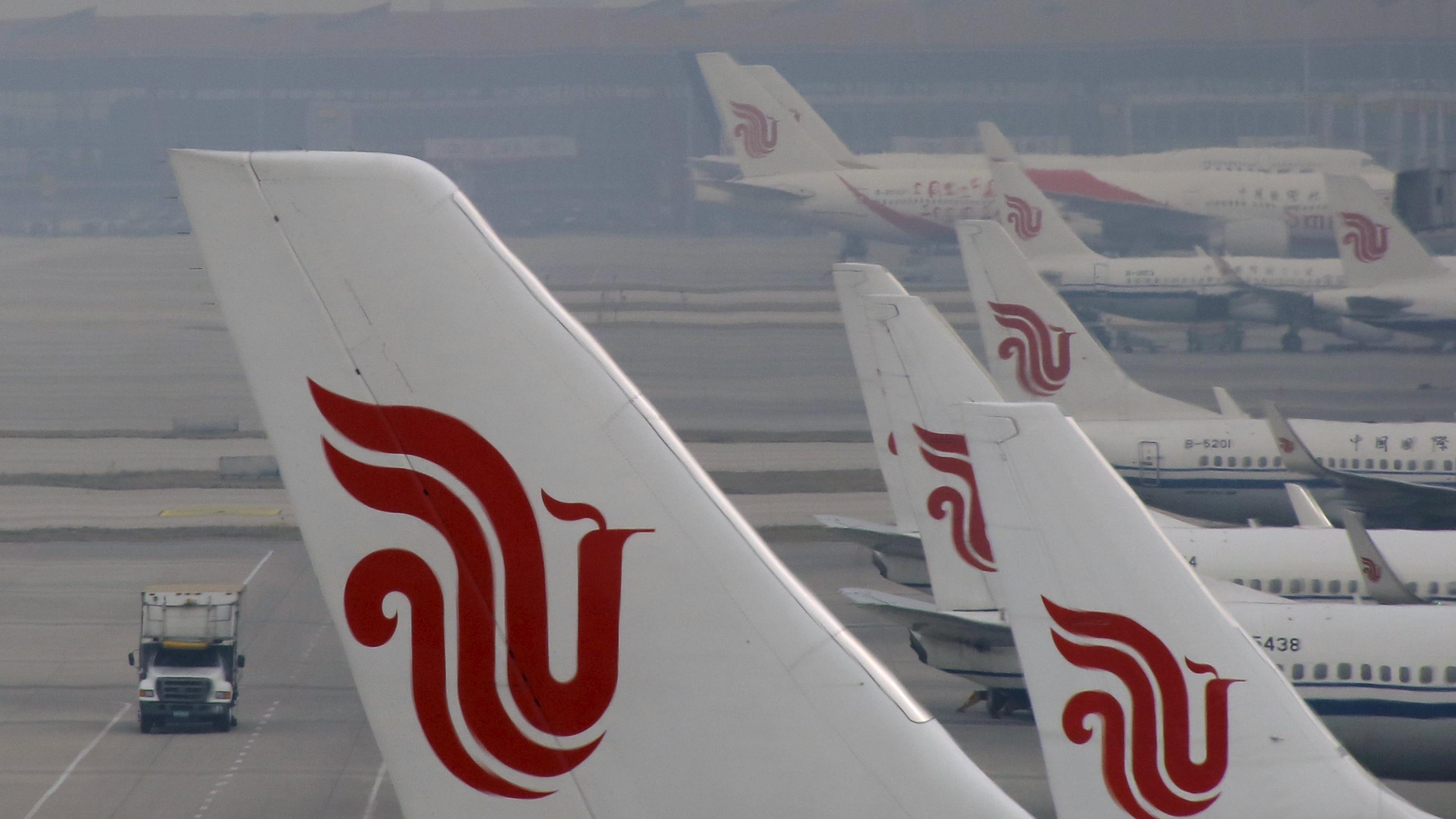 中國國航可受惠國內外航班數量大增