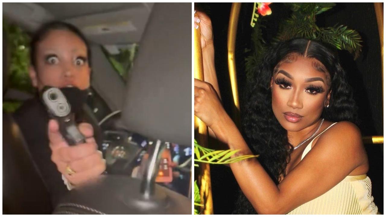 Uber女司機不滿被要求轉彎，用槍指嚇Rapper落車。(X)