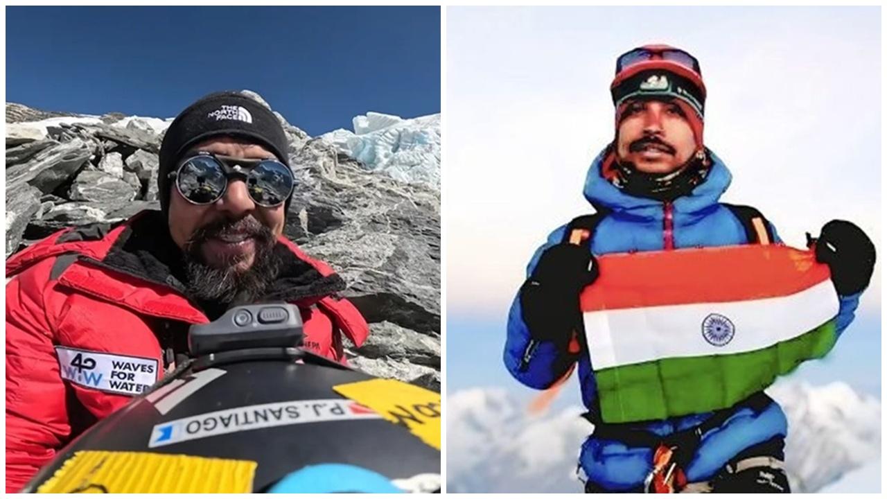 珠穆朗瑪峰再添兩亡魂，其中1人登頂後現高山反應拒落山。(X)