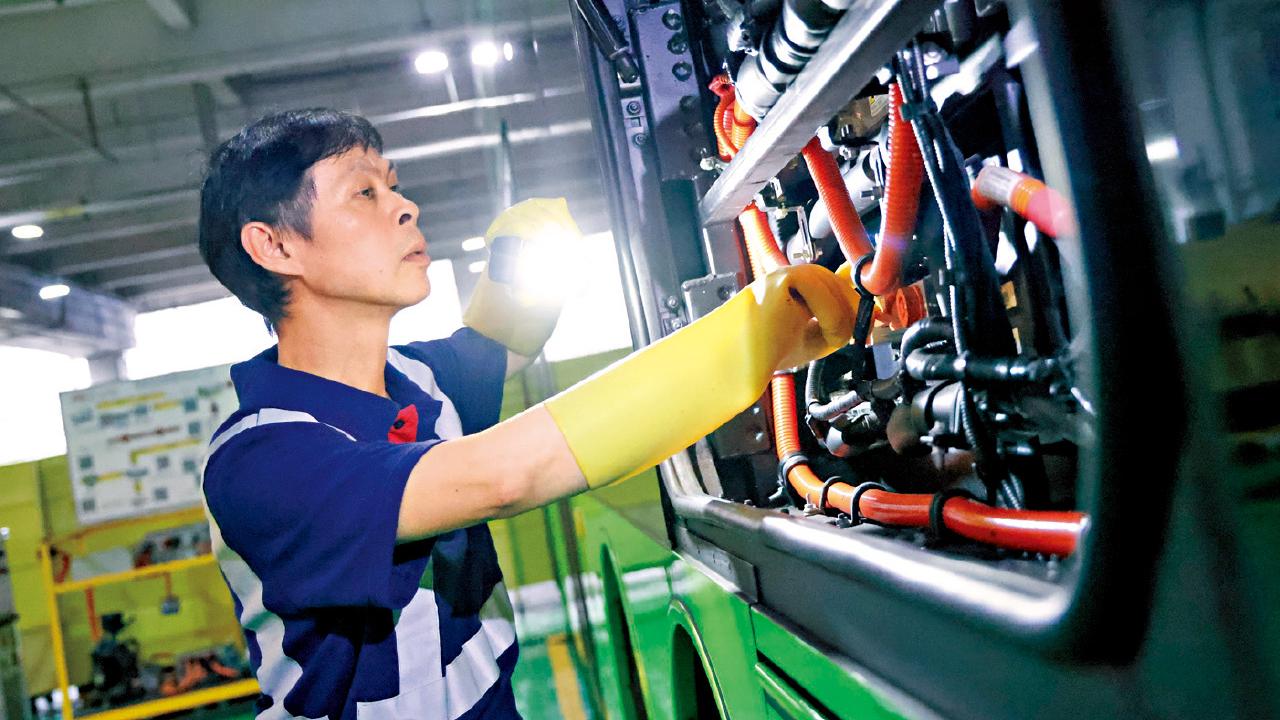 九巴增設立電動車維修訓練工場 籌辦新課程培訓維修人才