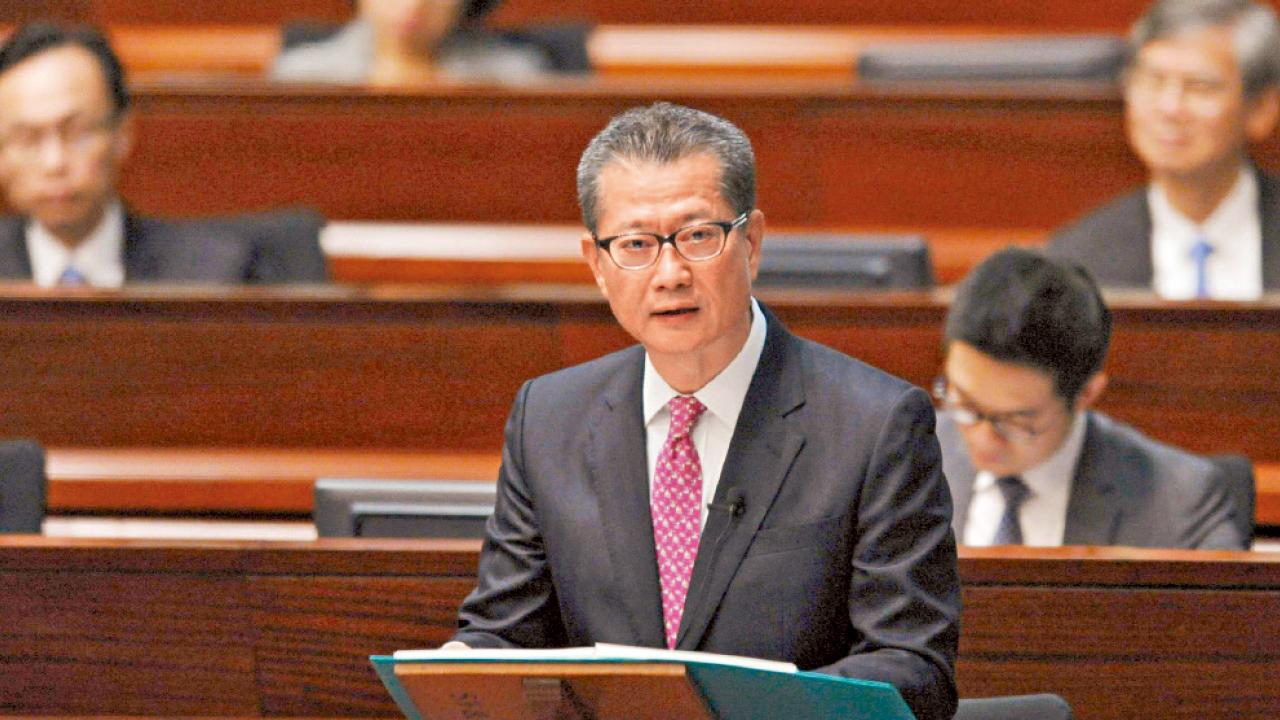 財爺眼中 香港窮得只剩下GDP