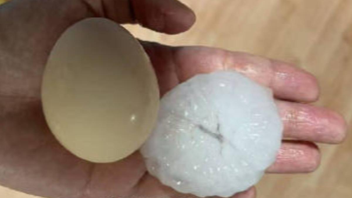 北京冰雹大如鴨蛋