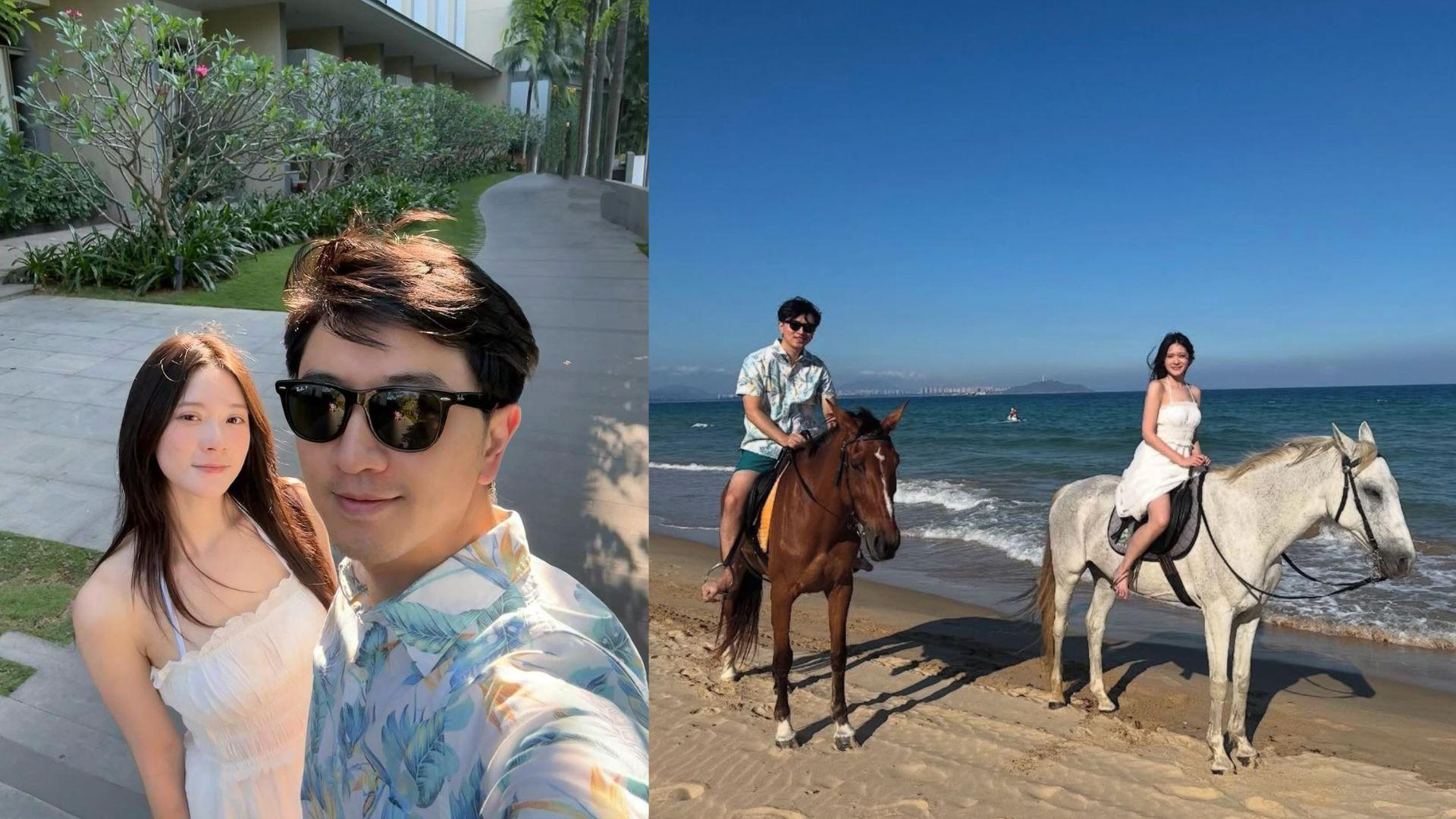 雲浩影T-Ma遊海南島 「馬雲戀」首曬甜蜜合照高調放閃