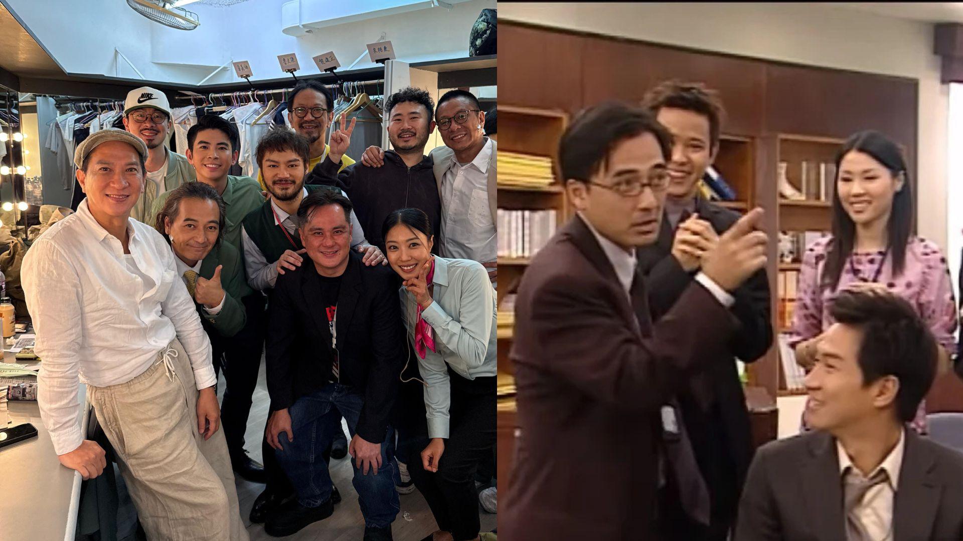 你好，打劫！Reunion｜盧瀚霆讚嘆眾演員體能 張家輝與《十萬噸情緣》魯文傑後台敘舊