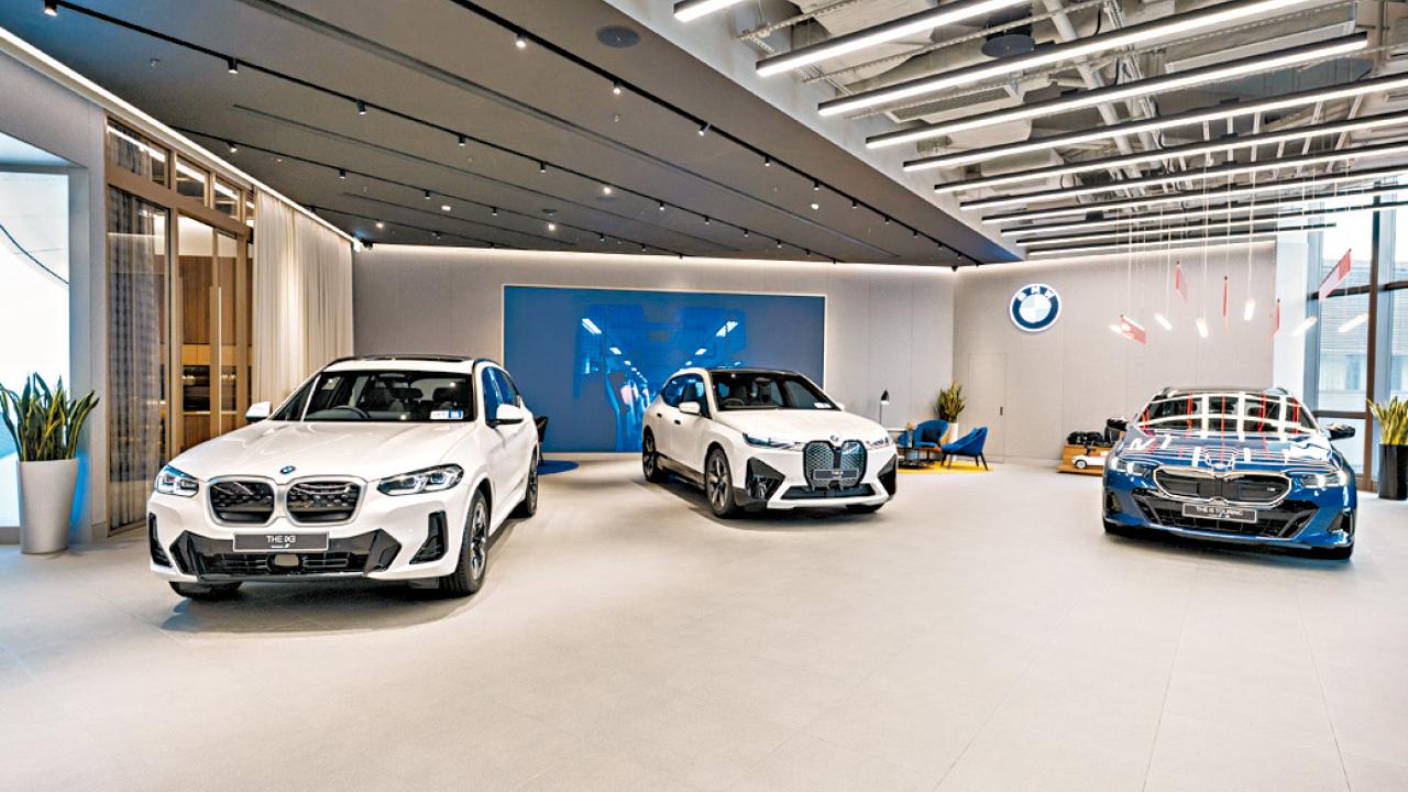 BMW及MINI兩大陳列室進駐灣仔合和商場