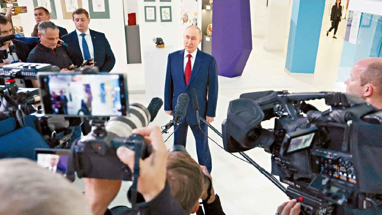 與普京通話後 雙方表面和諧 特朗普：俄烏將立即啟動停火談判