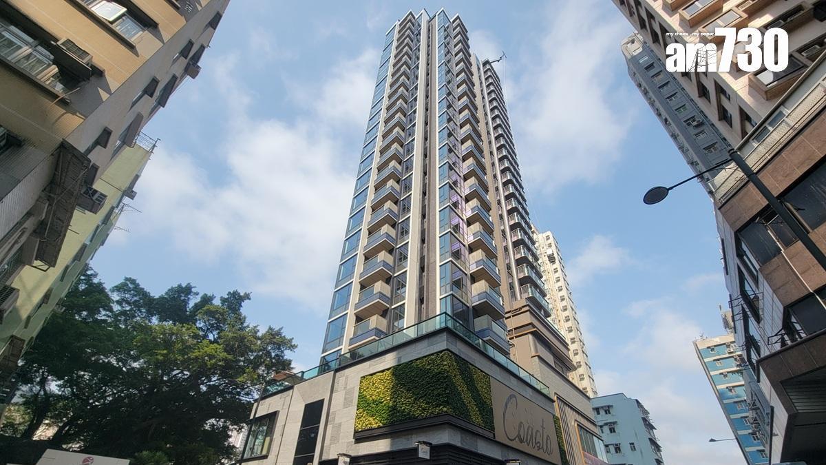 鴨脷洲入伙盤Coasto錄首宗租賃成交，一房戶月租2.1萬元，呎租貼近76元。