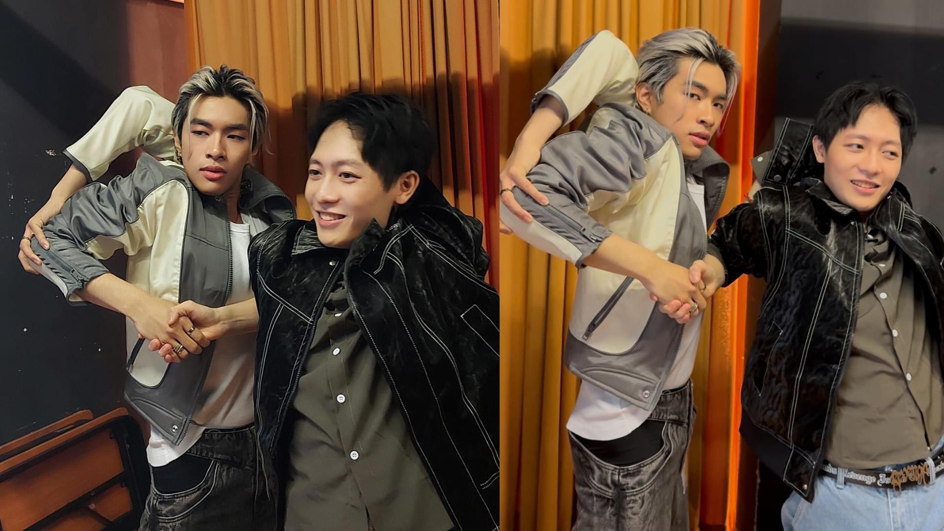 趙祥誠孖鄧家杰組「折骨組合」完美示範折骨舞dancer點打招呼