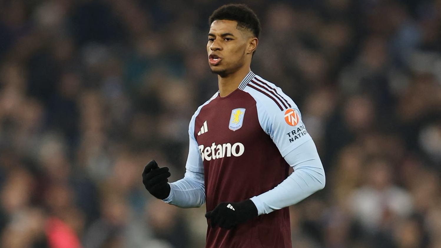 曼聯的借將拉舒福特。(路透社)