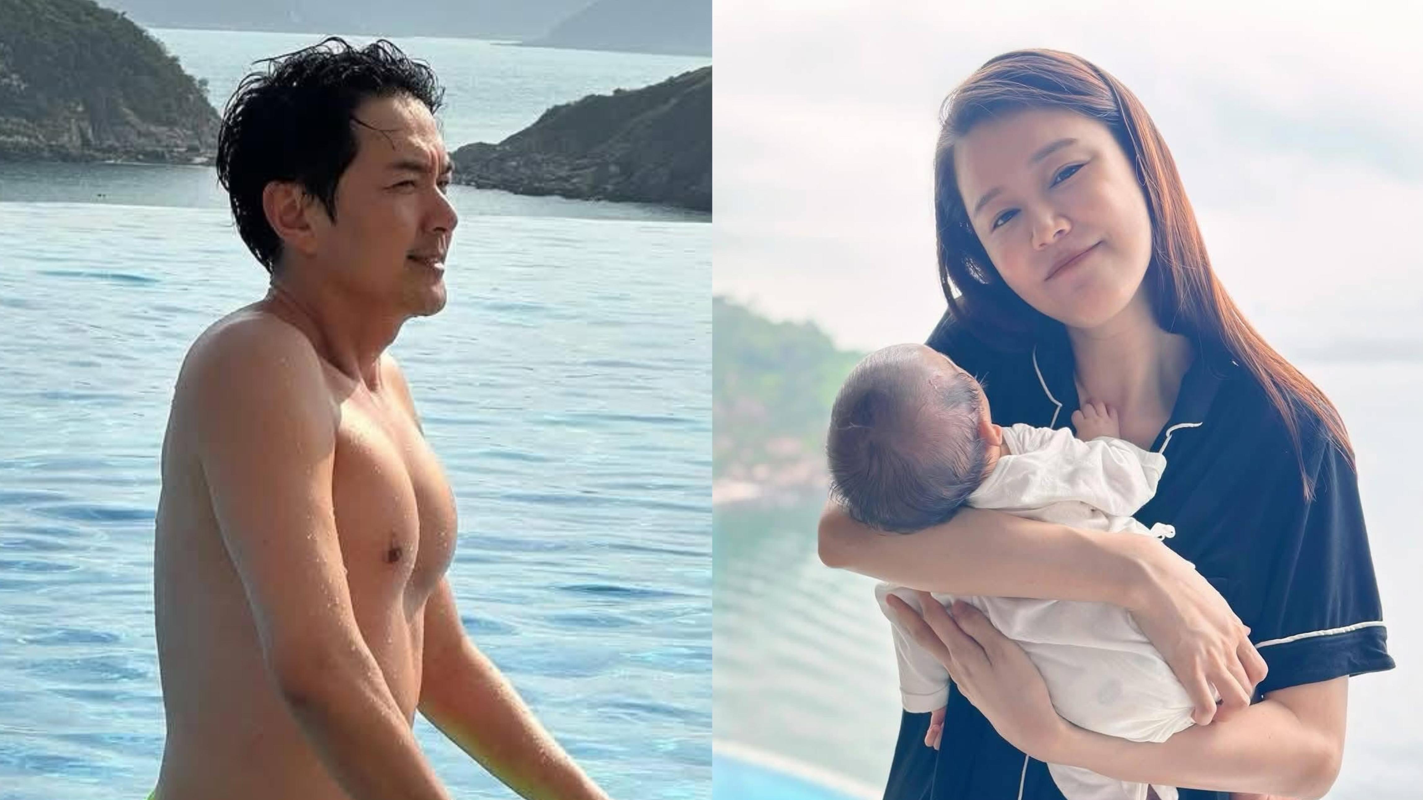 母親節 ｜ 蕭正楠感激黃翠如忍痛餵母乳 趁機曬「父乳」搶fo