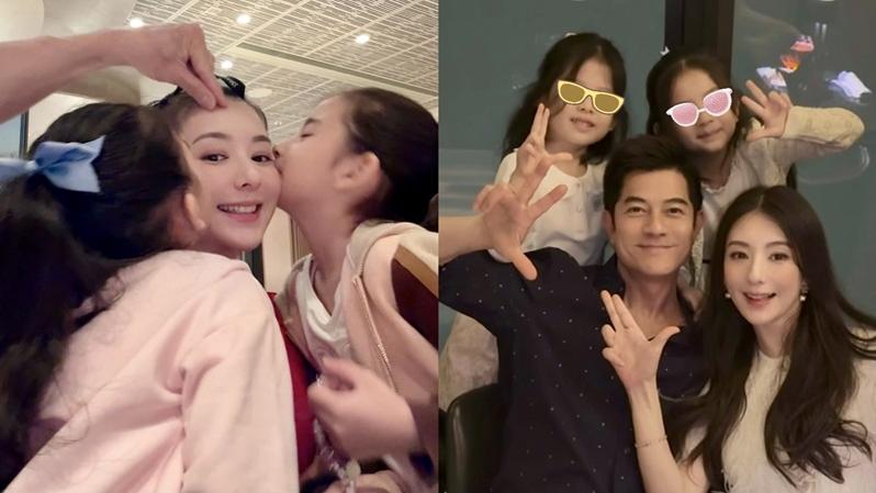 城城淺水灣享天倫樂 方媛收女兒手作冧爆