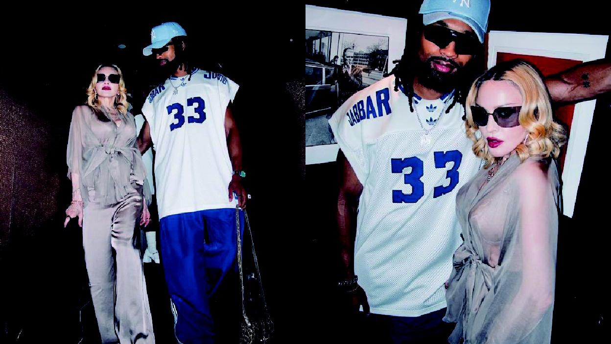 66歲麥當娜美豔依然 透視裝為男友慶生