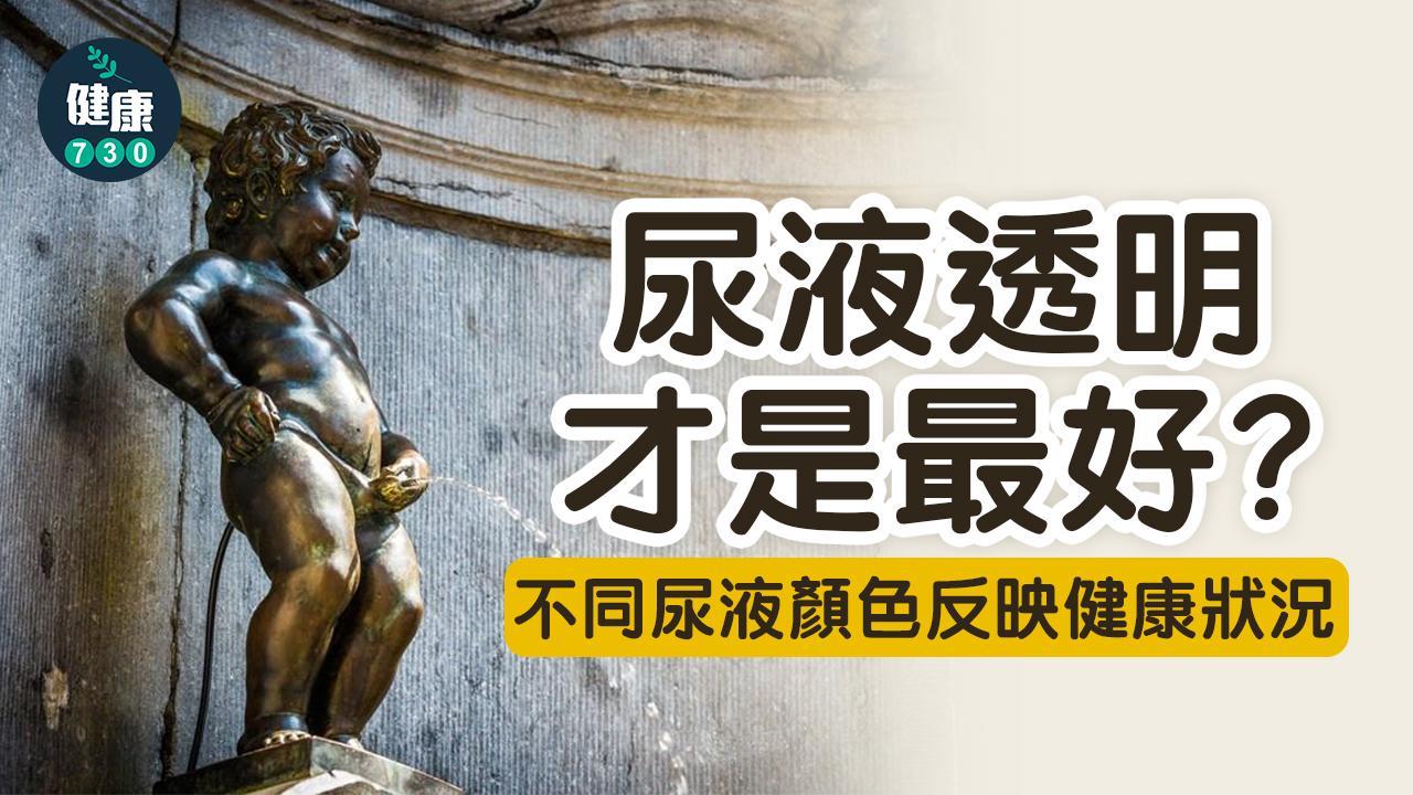 小便顏色反映健康狀況 透明尿未必係最好（am730製圖）
