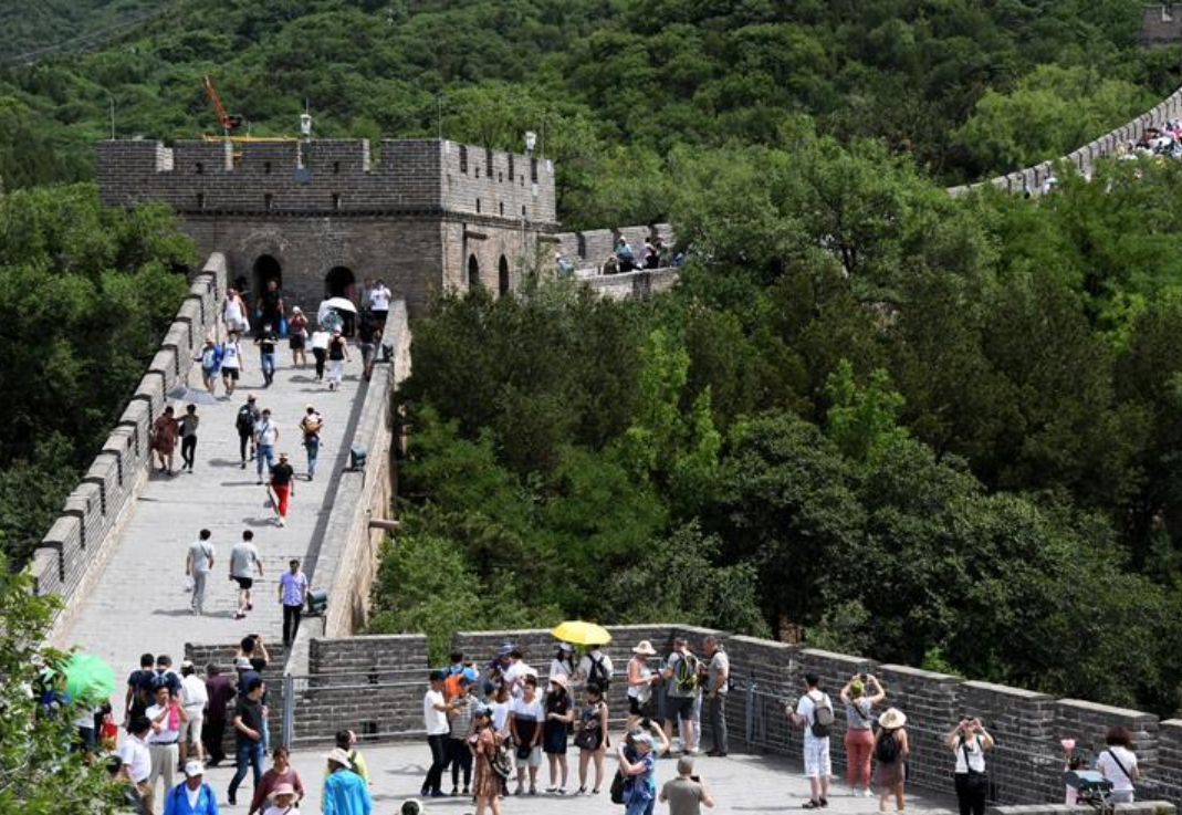 北京八達嶺長城。 (新華社資料圖片)