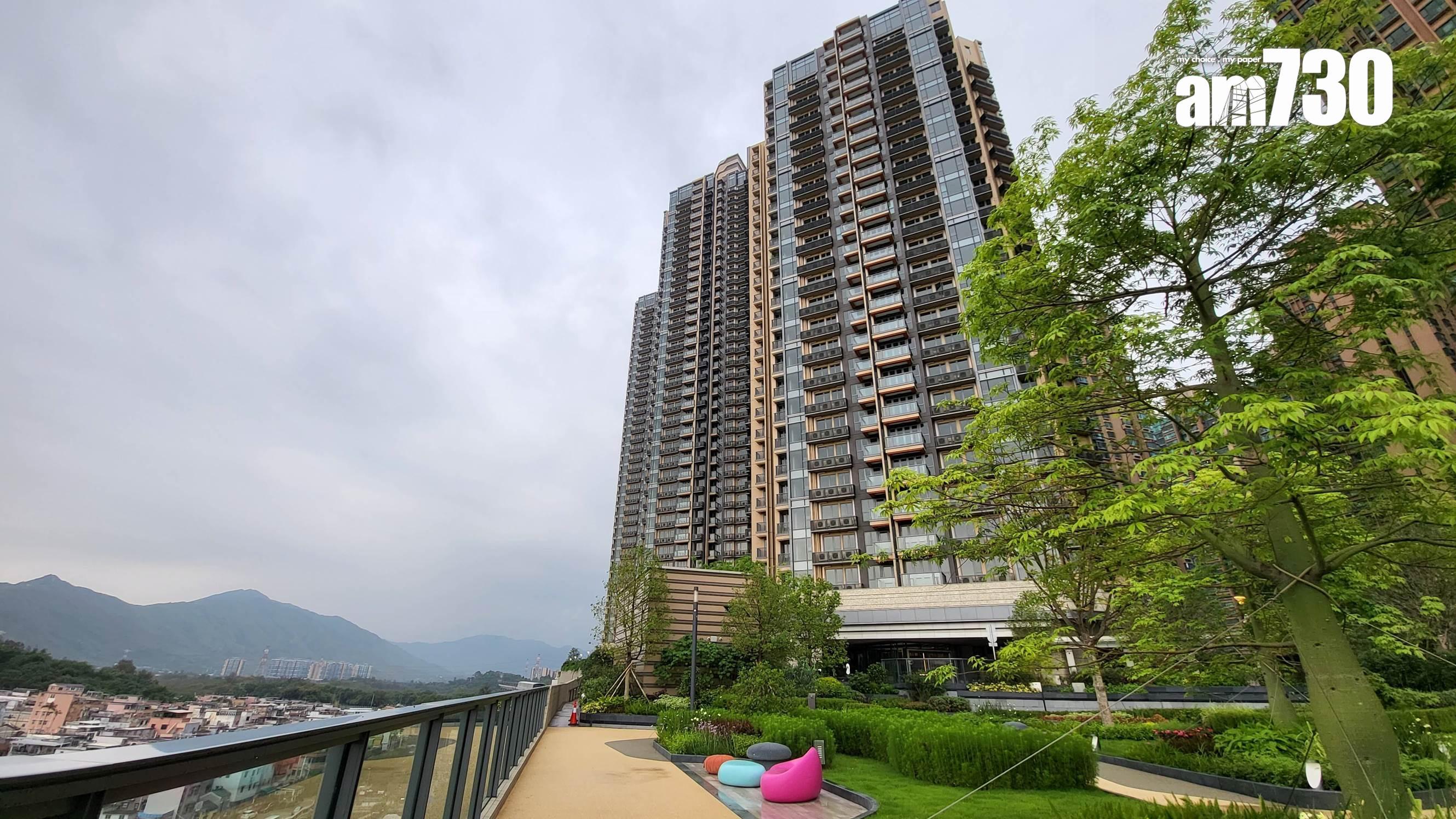 元朗半新盤The YOHO HUB兩房戶，以每月2.05萬元租出，呎租46元創同類新高。