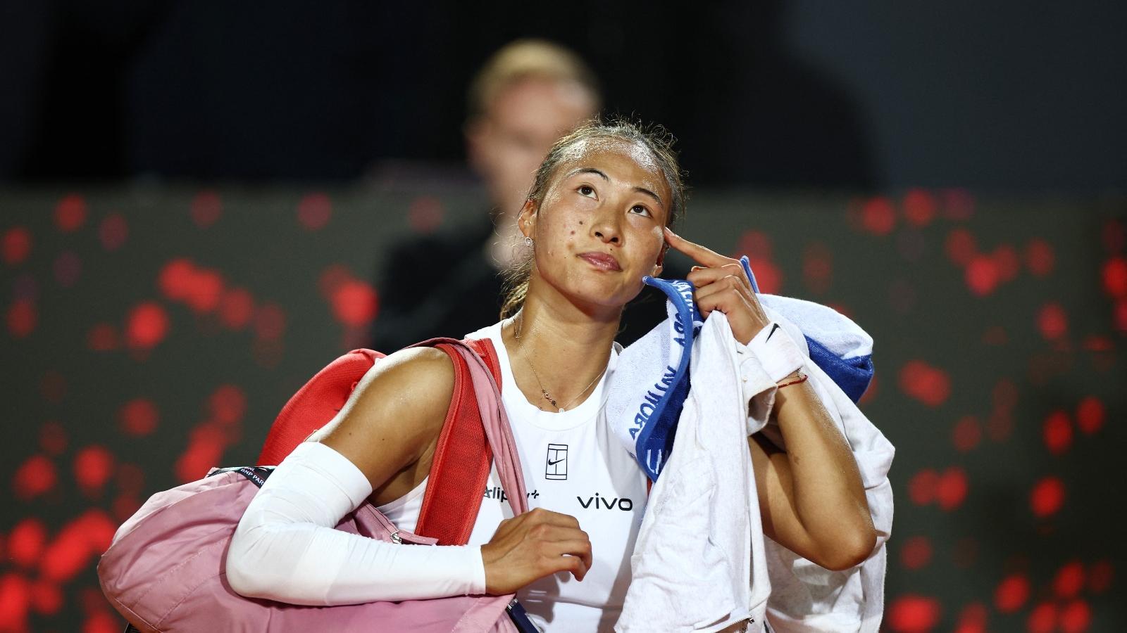 網球｜鄭欽文意大利公開賽不敵嘉奧芙 4強止步