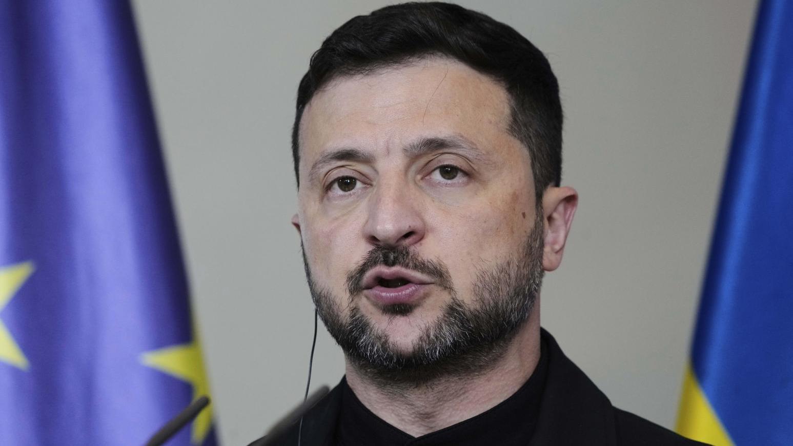 烏克蘭總統澤連斯基。（資料照／美聯社）