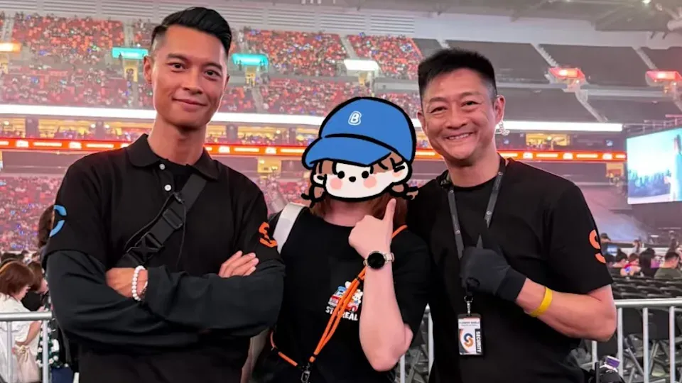 黎振燁跟楊證樺去啟德體育園做保安　被五月天歌迷瘋狂集郵