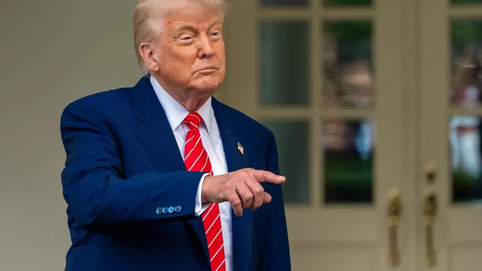 美國總統特朗普。（圖／美聯社）