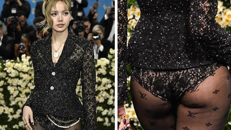 Lisa首登Met Gala出事 三角褲現民權領袖頭像被轟不敬