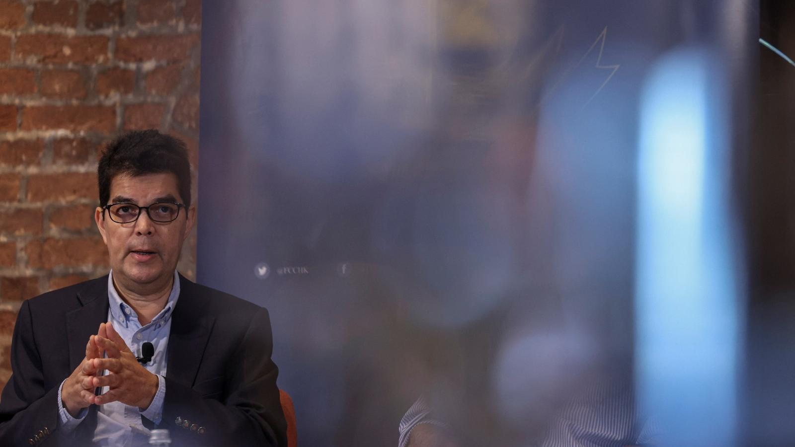 David Webb今日「最後一次露面」。(路透社圖)