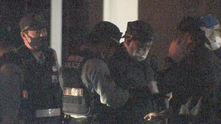 警方在案發現場調查。（圖/翻攝NNN）