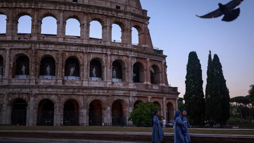 意大利羅馬鬥獸場發生恐怖意外。(資料圖片)