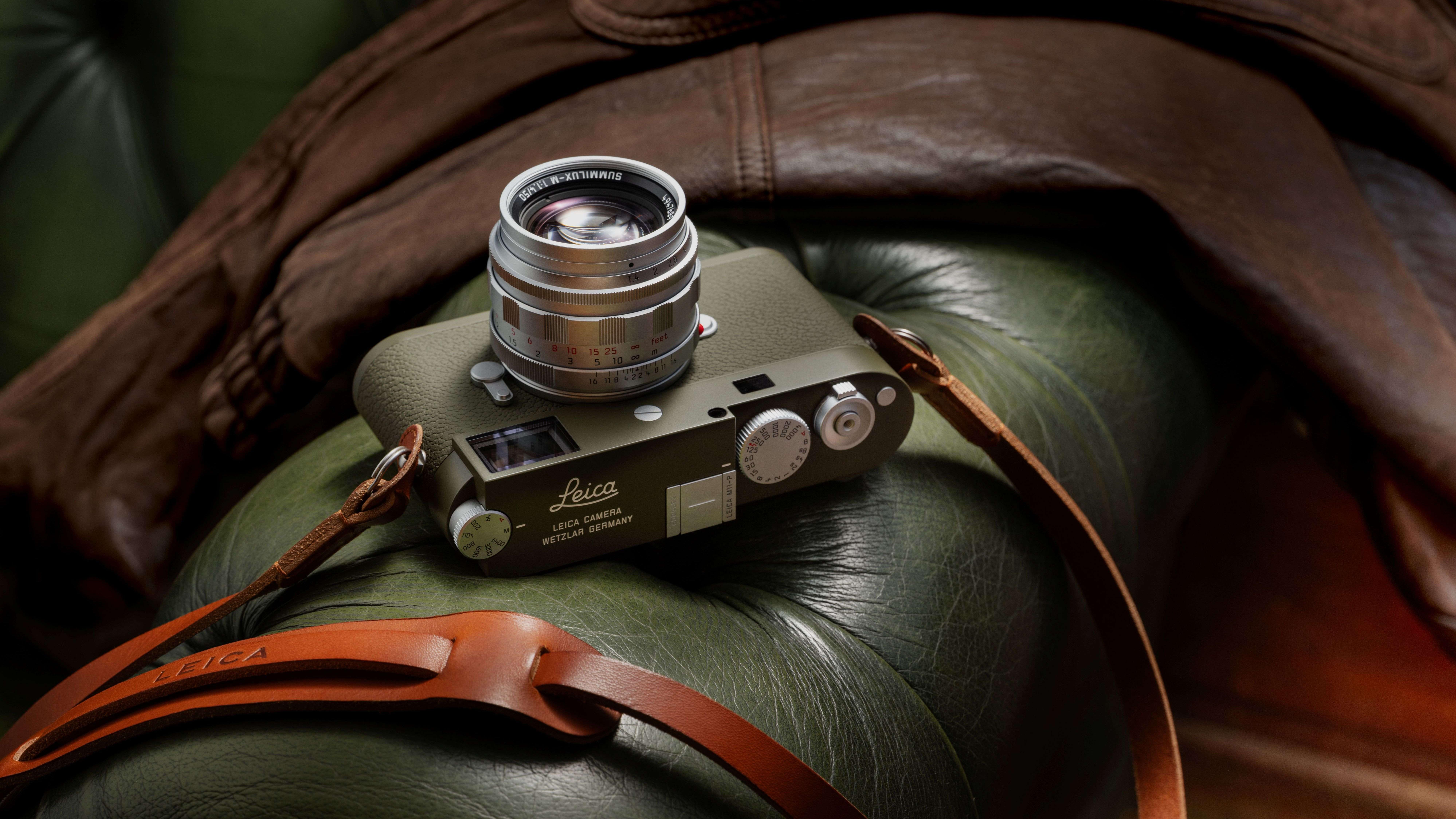Leica M11-P Safari特別版相機　橄欖綠色優雅低調